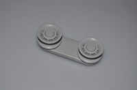 Basket wheel support, Gram dishwasher